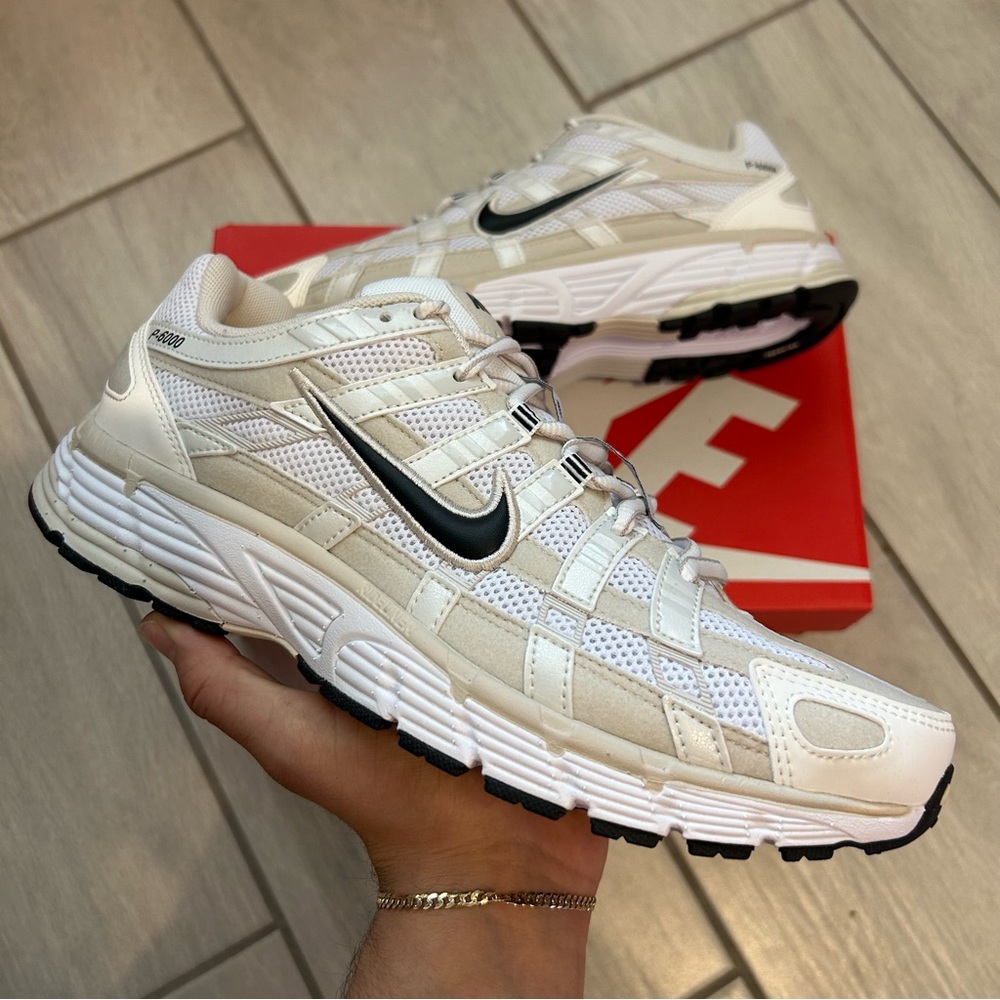 NIKE P-6000 LIGHT OREWOOD BROWN/WHITE Size 11W